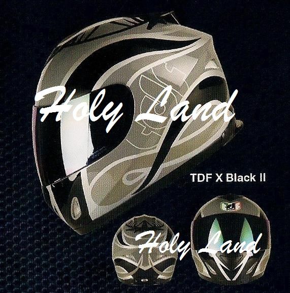 Capacete TDF X Black II Tam.: 56/58/60/62